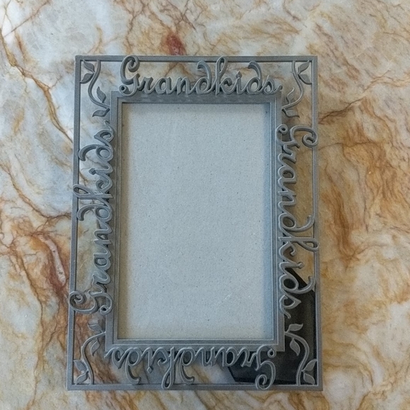 Accents Pewter 4x6 Picture Frame Says Grandkids Poshmark